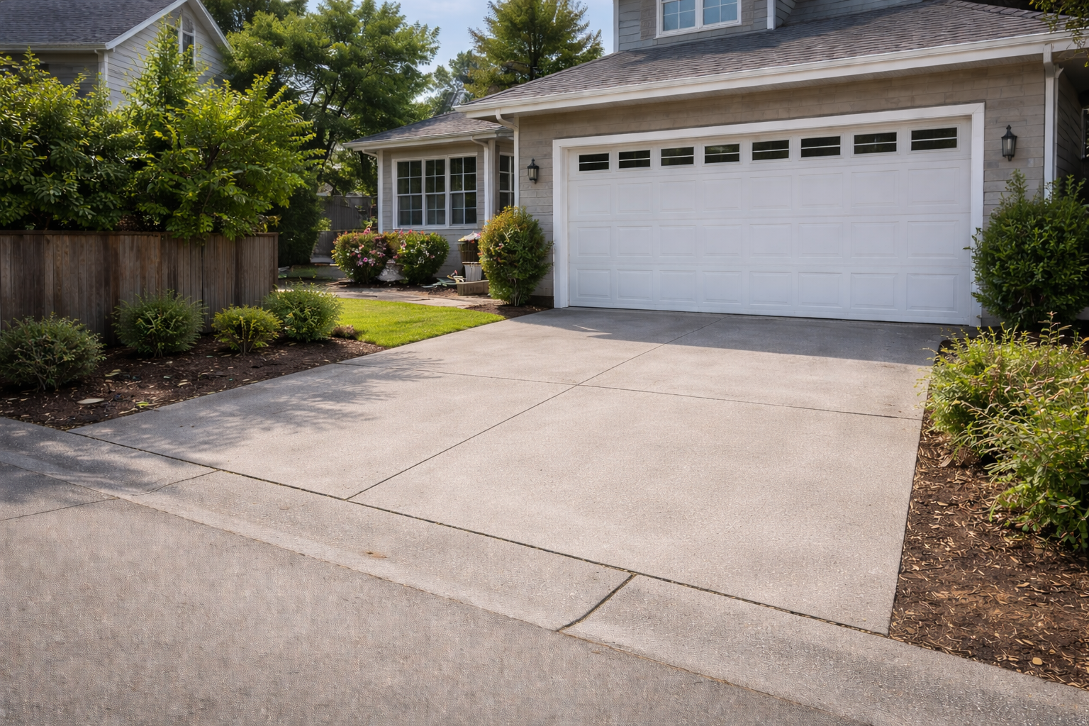 junk removal Tacoma clean driveway after cleanup