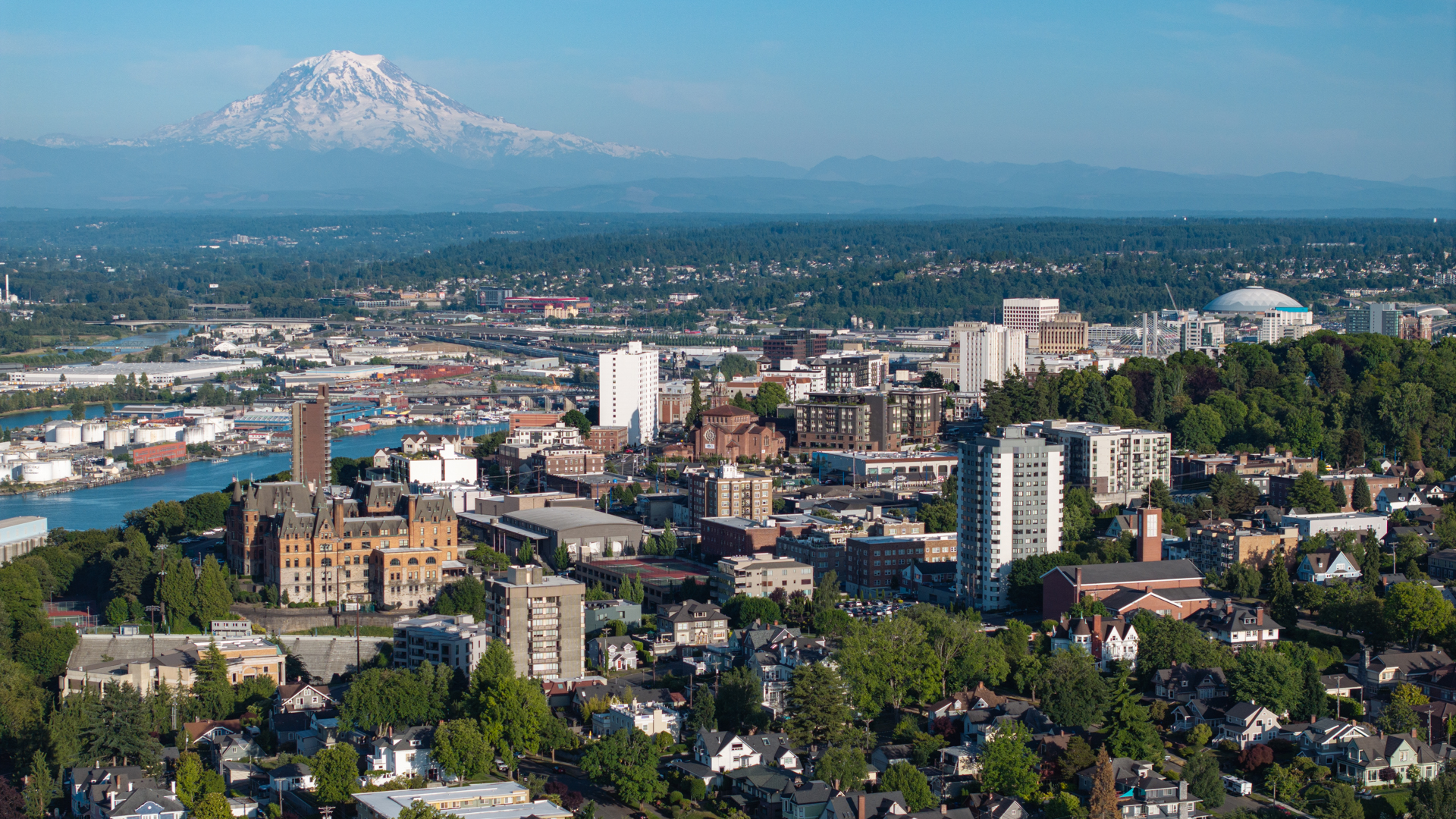 Tacoma Washington Mount Rainier view